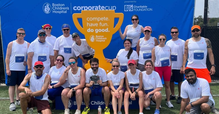 Maura at Boston Childrens Hospital corporatecup